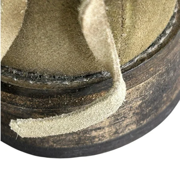 Free People Cambridge Wrap Leather suede Boots brown size 39 - Picture 8 of 16